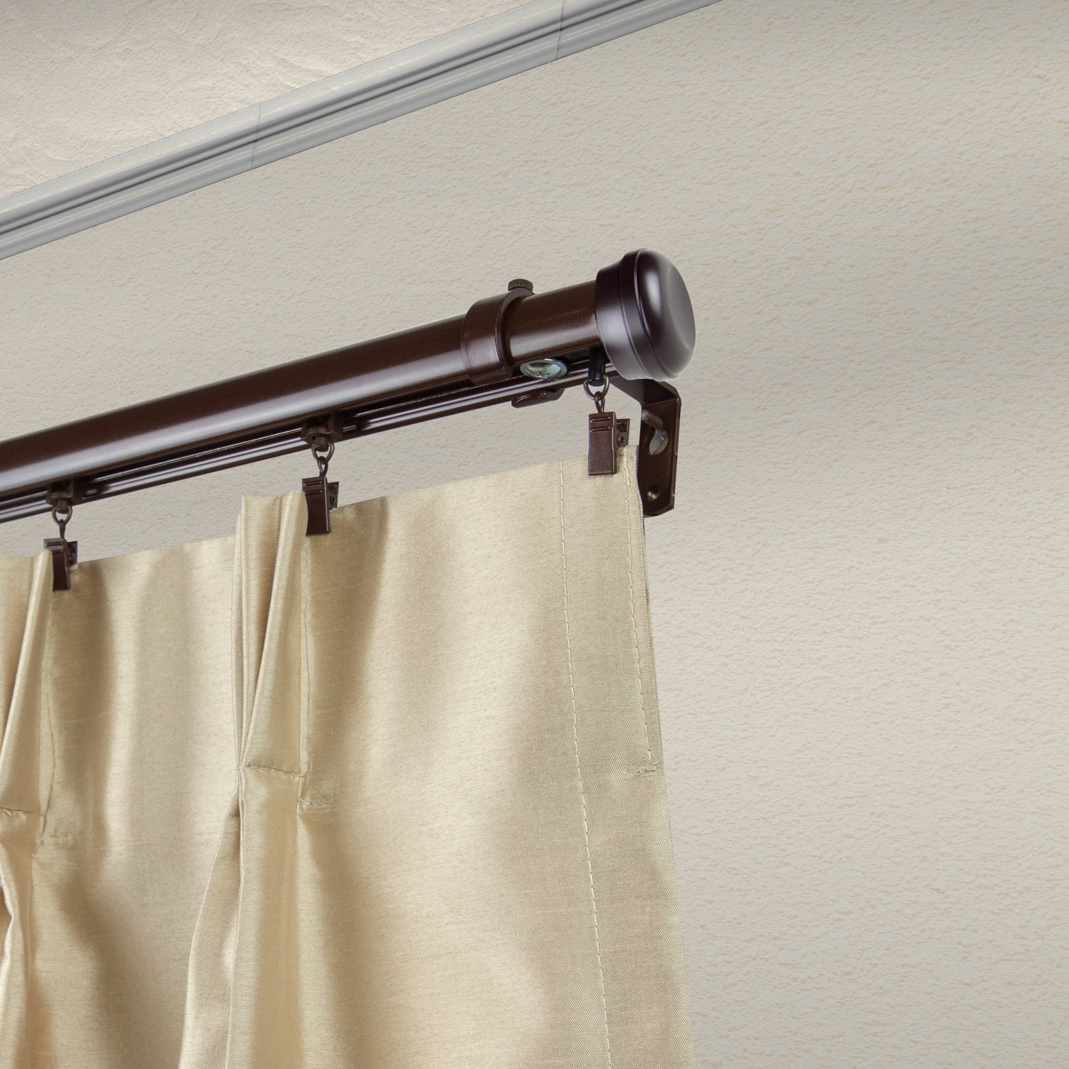 Ceiling Mounted Traverse Curtain Rods Shelly Lighting