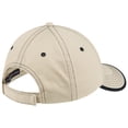 thumbnail image 3 of Mafoose Men's Vintage Washed Contrast Stitch Cap Stone/ Black, 3 of 4