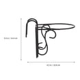 thumbnail image 2 of 4PCS Flower Pot Hanging Rack Railing Hanging Flower Pot Stand Orchid Pot Rack, 2 of 8