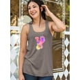 thumbnail image 2 of Mom Child Watercolor Art Racerback Tank Women -Image by Shutterstock, Female Large, 2 of 4