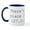 White/Navy Inside, variant on CafePress - There's No Place Like 127.0.0.1 (Home) Geek Mug - 11 oz Ceramic Mug - Novelty Coffee Tea Cup