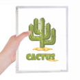 thumbnail image 1 of Cactus Succulents Potted Green Notebook Loose Diary Refillable Journal Stationery, 1 of 3