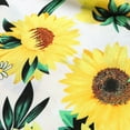 thumbnail image 6 of Dresses For Girls Floral Sunlowers Long Sleeves Beach Princess Clothes Girls Boho Dresses,Size 6 Years-7 Years, 6 of 9