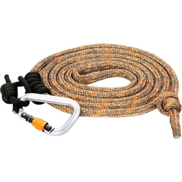 Tethrd LR2 8 Foot 11mm Rope and Carabiner Treestand Tether Kit