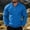 Blue, variant on Men's Stand Collar Full Zip Lightweight Windproof Water Resistant Jacket with Contrast Lime Zippers Navy XL