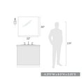 thumbnail image 2 of Golden Lighting Ormond 1-light Vanity in Matte Black, 2 of 5