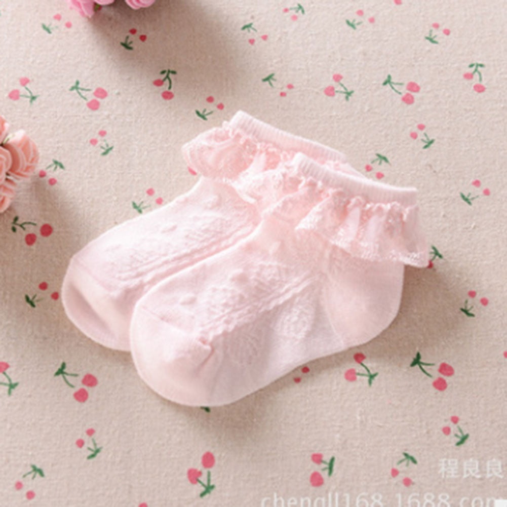 infant frilly socks