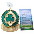 thumbnail image 1 of Ireland Suncatcher St Patrick's Day Gift Set Sun Catcher and Irish Blessing Card, 1 of 4