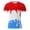 Red@GC@, variant on CONZONE Men's Tshirts Short Sleeve T-Shirts for Men Casual Ice Cream Graphic Crew Neck Lightweight Tees Cozy Summer Tops