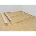 thumbnail image 3 of Base Para Cama King Size Muebles GM Tradicional Desarmable Sin Pintar Madera de Pino Estufada, 3 of 5