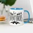 thumbnail image 3 of CafePress - Be Adventurous Mug - 11 oz Ceramic Mug - Novelty Coffee Tea Cup, 3 of 4