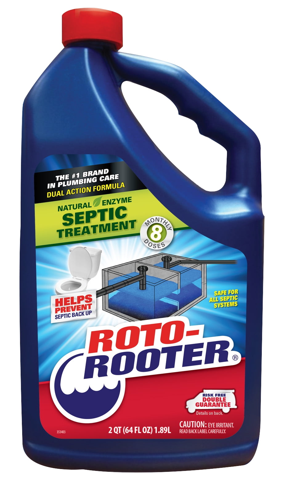 Roto-Rooter Septic Treatment, 64 oz