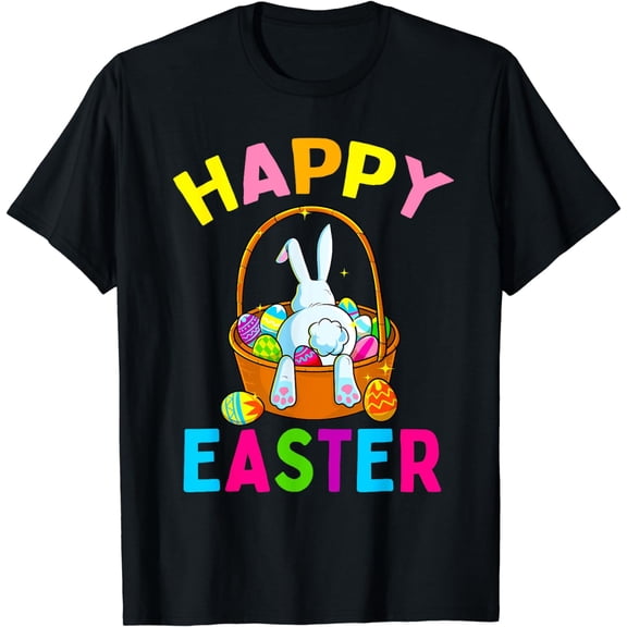 Happy Easter Day Bunny Hunting Chocolate Eggs Egg Hunt Gift T-Shirt