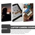 thumbnail image 4 of 2pcs Laptop Camera Cover Slide Square Shape Web Camera Cover Privacy Slider, 4 of 8
