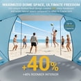 thumbnail image 4 of Aship Beach Tent for 6-7 Person, UPF 50+ Sun Shelter with 360° Ventilation & Large Canopy, Easy Setup Waterproof & Portable Tent for Beach Adventures, 4 of 11