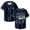 Navy, variant on Avery Anna Let Go Letters Tour 2025 Merch Baseball Jersey Shirt V-Neck Women Men Casual Short Sleeve Streetwear Clothes