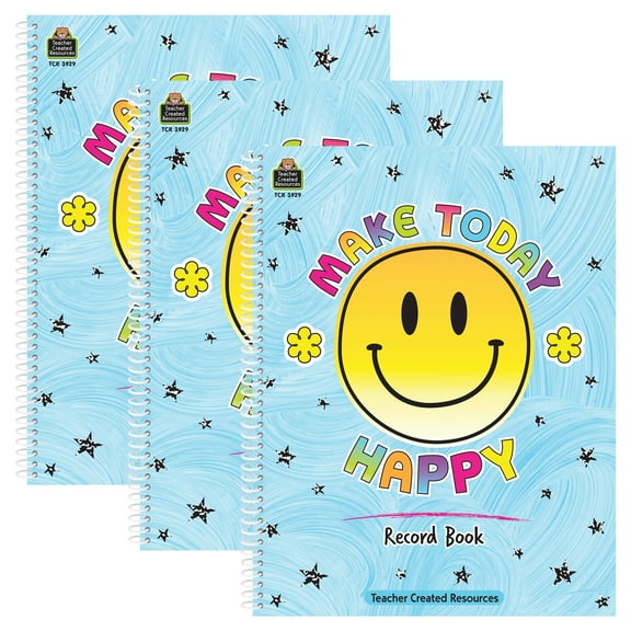Teacher Created Resources Brights 4Ever Record Book, Pack of 3