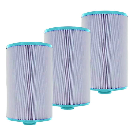 Hurricane Filters HF6H47-01P Platinum Purple Spa Filter Cartridge Replacement, 3 Pack