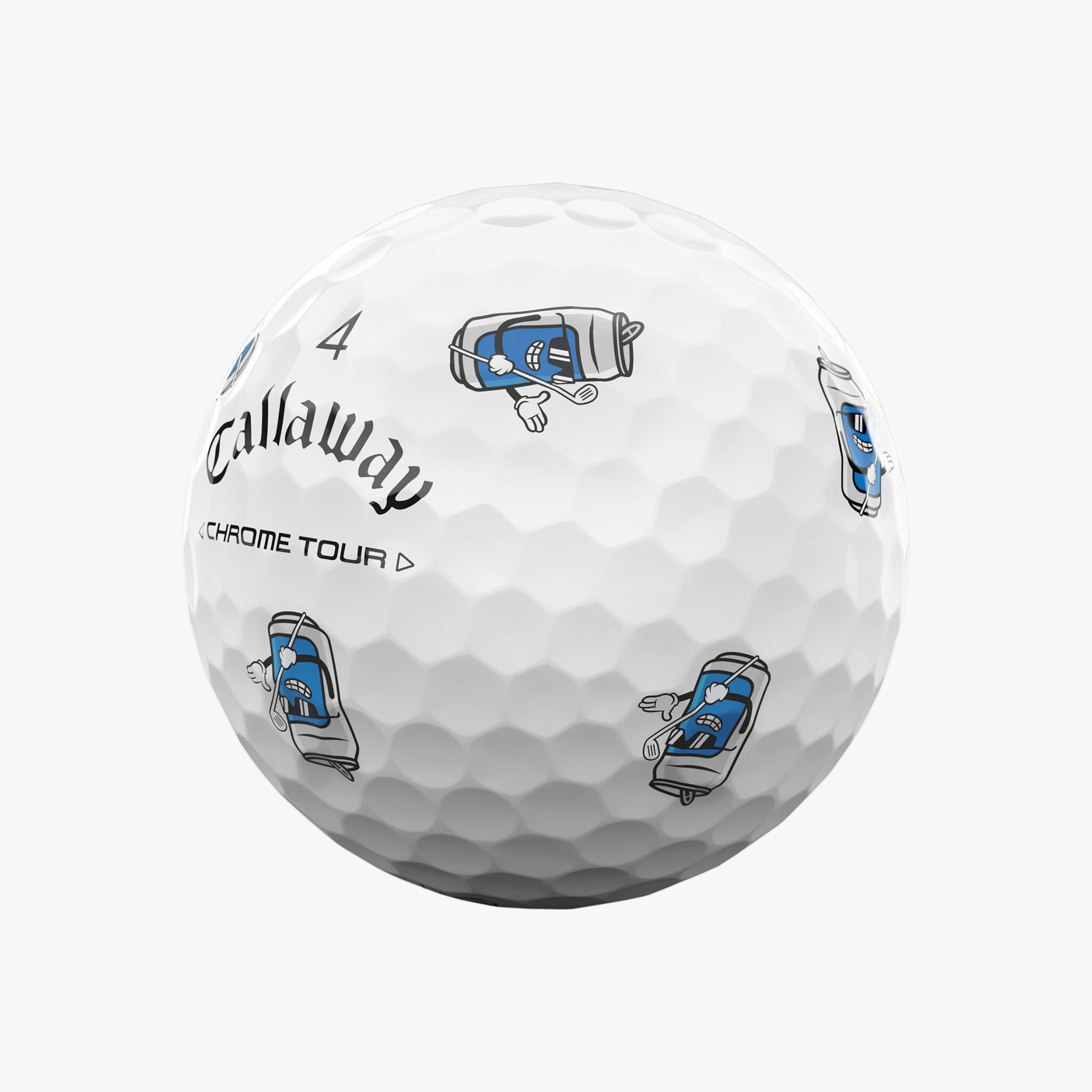 (2 pack) Callaway Golf 2024 Chrome Tour Truvis TurnBox Limited Edition Golf Balls 1dz