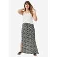 thumbnail image 4 of Ellos Women's Knit Maxi Skirt Skirt, 4 of 5