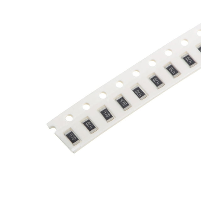 Resistor de chip de dispositivos montados en superficie, 47 Ohm 1/4W 1206 resistores fijos, tolerancia del 5% 300Pcs
