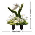 thumbnail image 3 of Acrylic Tree Man Fairy Earth Statue, Whimsical Garden Fairy Stakes, Easy to Install and Sturdy, 3 of 4