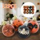 thumbnail image 1 of 12Pcs 6CM Halloween Plastic Balls Painted Matte Bat Black Cat Pumpkin Ball for Home Party Decorations Pendants Suppliesas showAustralia He Qiyong unisex, 1 of 1