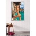 thumbnail image 2 of Sports Illustrated: Swimsuit Edition - Bo KrsmonoVic 16 Wall Poster, 22.375" x 34", Framed, 2 of 2