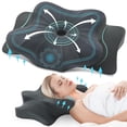 thumbnail image 1 of Almohada cervical DONAMA Contour, espuma viscoelástica, soporte para cuello, 1 of 8