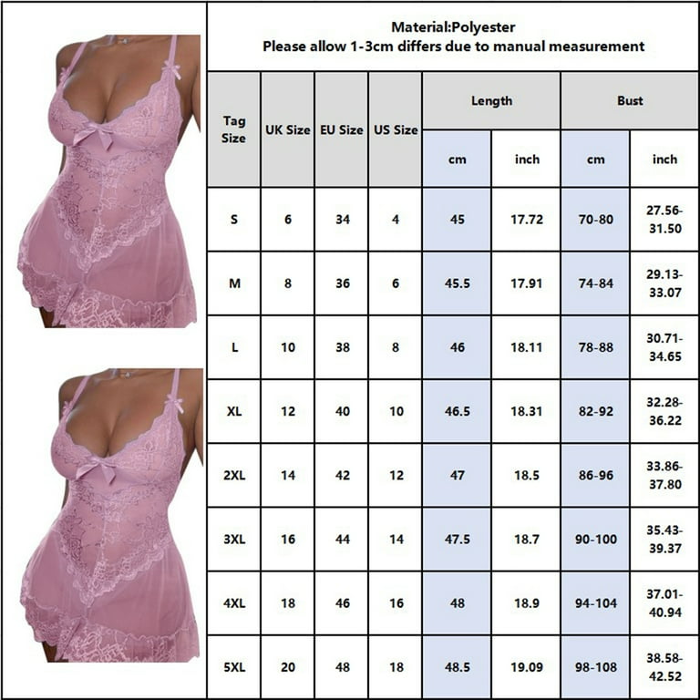 ZNU Sexy Women Lace Lingerie G-String Dress Nightdress Babydoll Nightwear  Sleepwear 