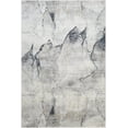 thumbnail image 2 of Hauteloom Marble Swirl Collection Living Room Bedroom Dining Room Area Rug - Modern Abstract Contemporary Carpet - Neutral Distressed Bohemian - Grey, Blue, Yellow - 12' x 15', 2 of 9