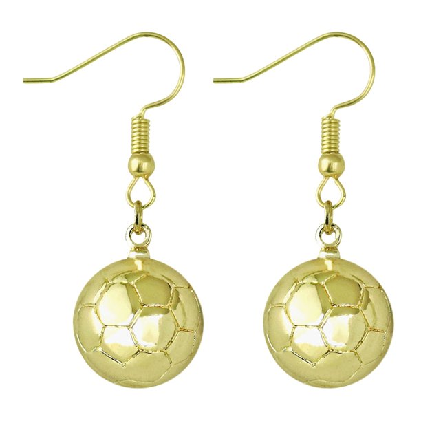 Pendientes con tema de fútbol Accesorios elegantes de moda para mujer para el día a día para regalo inspirador