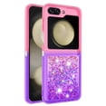 thumbnail image 2 of Funda para Samsung Galaxy Z Flip 6 5G Transparente con Brillos Carcasa Protectora Antigolpes con Glitter Brillante, 2 of 5