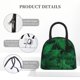 thumbnail image 4 of Easygdp Green Leave Fern Bolsa de Almuerzo Insulada Grande, Forro de Aluminio, Diseño Espacioso, a Prueba de Fugas, Ideal para Trabajo, Picnics, Viajes y Actividades al Aire Libre, 4 of 6