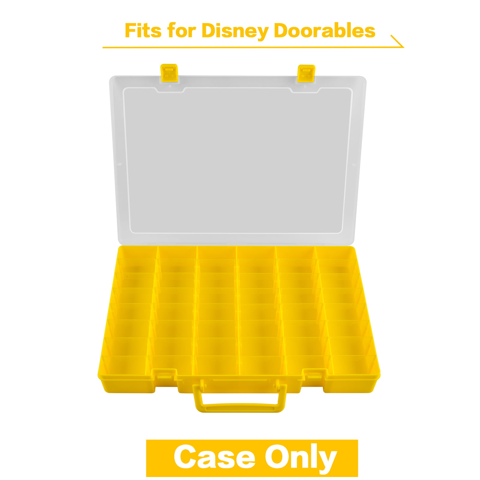 Case Compatible with Disney Doorables Multi Peek Series 7 8 6 5,  Collectible Mini Figures Playset Collector Storage for Disney Princess  Characters