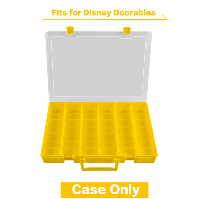 Case for Doorables Multi Peek Series 7 8 6 5, Collectible Mini Figures  Playset Collector Storage, Kids Toy Display Organizer Holder Plastic Box  (Bag