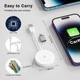 thumbnail image 5 of SOATUTO Wireless CarPlay Adapter for iPhone Dongle for Cars Convert Factory Wired CarPlay to Wireless CarPlay Online Update Plug&Play Auto-Connect Fit for Cars from 2015 iPhone iOS 13+ (White-Round), 5 of 7