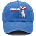 thumbnail image 1 of I Stand With Greenlands Flag Bear Kalaallit Greenlanders Hats For Men Stylish, 1 of 1