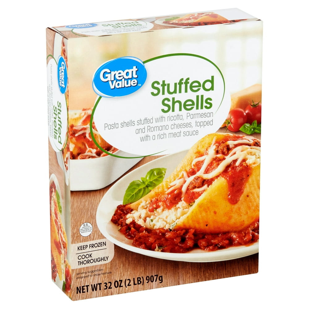 Great Value Stuffed Shells Pasta, 32 oz
