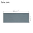 thumbnail image 2 of Papeles de lija impermeables Uxcell 9" x 3.6" (230mm x 90mm) 600 Granos 10 Paquete, 2 of 5