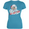 thumbnail image 1 of Christmas Santa Claus No No No Funny Juniors Soft T Shirt, 1 of 1