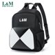thumbnail image 2 of Mochila de viaje para portátil, mochila de negocios, mochila escolar ultrafina y duradera antirrobo, mochila impermeable para hombres y mujeres, adecuada para portátiles y notebooks de 14 pulgadas,, 2 of 7