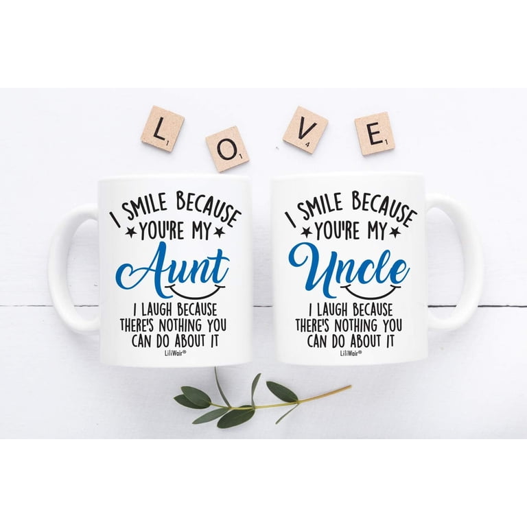 Auntie Gifts Cool Aunt Club 16 Oz Glass Coffee Mug - Funny Gift For Aunt,  Niece To Auntie, Auntie Present Aunt Gifts