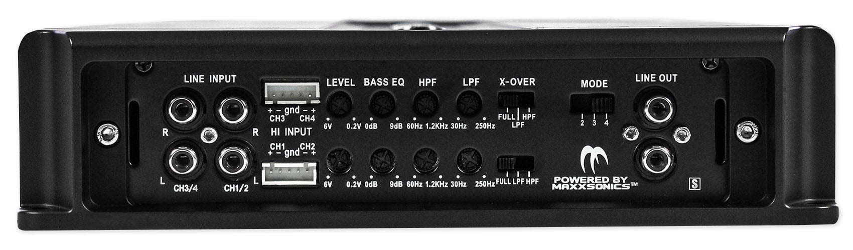 Crunch PD4000.4 4000w 4-Channel Pro Power Car Audio Amplifier