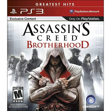 Assassin's Creed: Brotherhood - Playstation 3, Choose from multiple authentic character classes, each with their own signature weapons and killing moves. By by