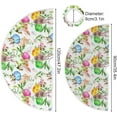 thumbnail image 3 of baomifa-Easter Bunny Eggs Rabbit Christmas Tree Skirt 48 Inch, Xmas Tree Floor Door Mat for Party Decoration Holiday Decor Home Indoor Outdoor, 3 of 4