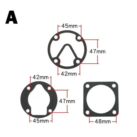 

BAMILL 3 in 1 Air Compressor Cylinder Head Base Valve Plate Gaskets Washers