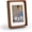 Natural Walnut, variant on 8x8 Picture Frame with Mat for Pictures 6x6, Square walnut wood desk frame with plexiglass, perfect for room decor or as a thoughtful gift