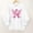 A382 White, variant on Trikvn Women's Breast Cancer Awareness Sweatshirts Angel Ribbon Graphic Print Crewneck Pullovers Long Sleeve Casual Cozy Tops for October Support Apparel