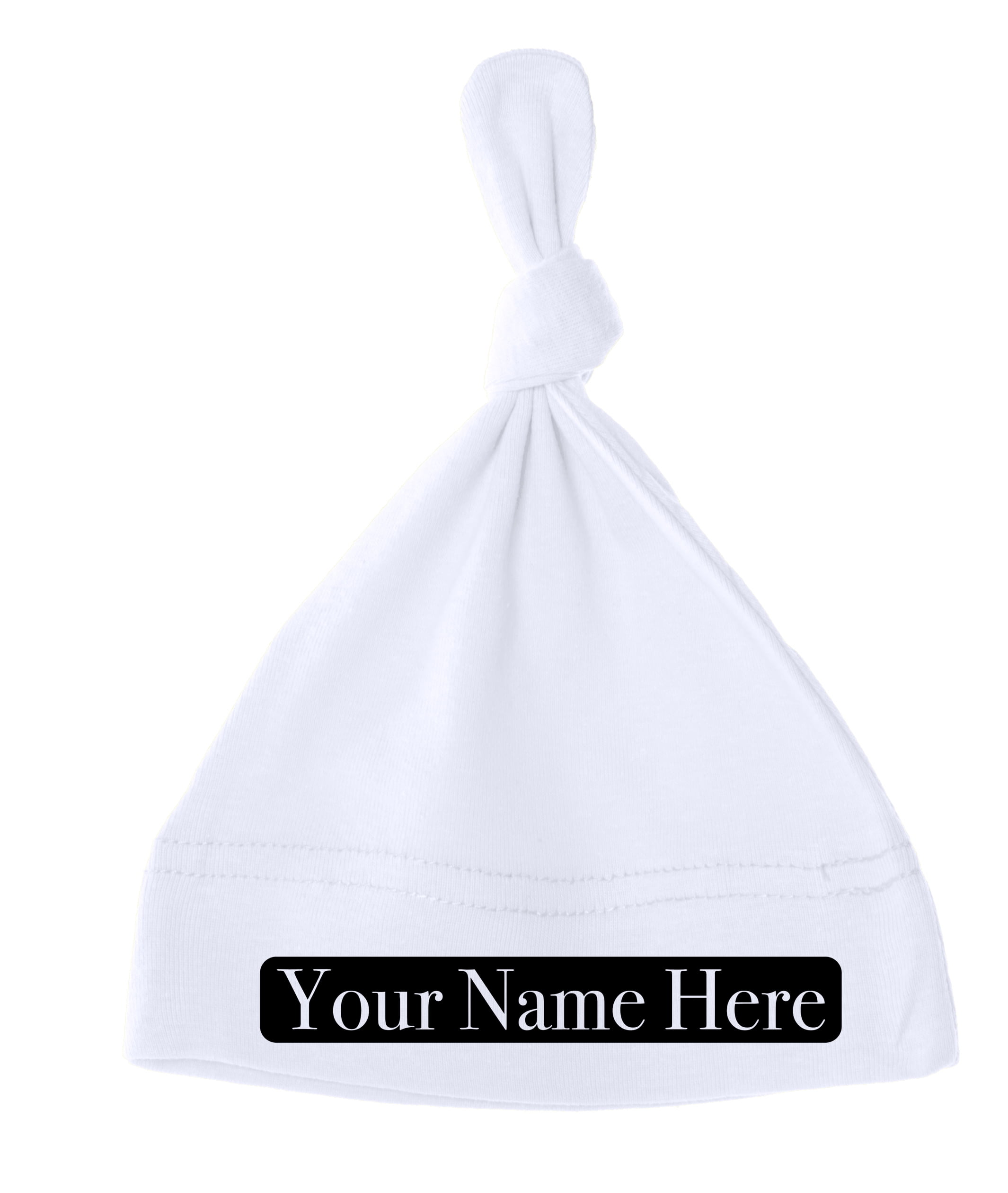 personalized newborn caps